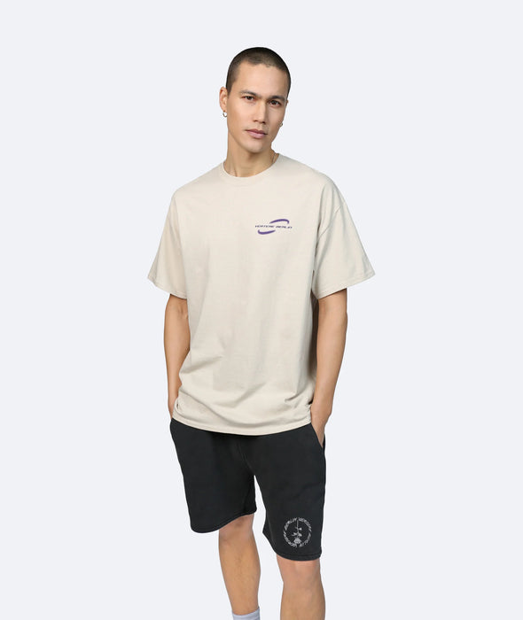 INSOMNIA UNISEX - T-shirt imprimé - Sable