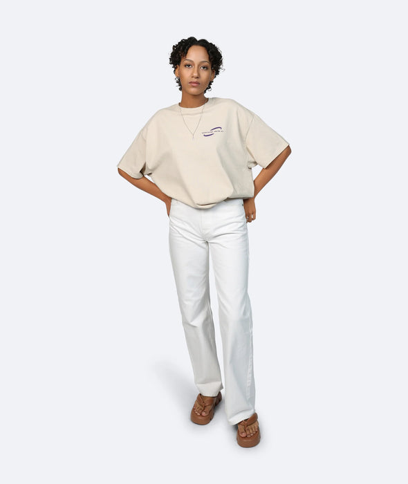 INSOMNIA UNISEX - T-shirt imprimé - Sable