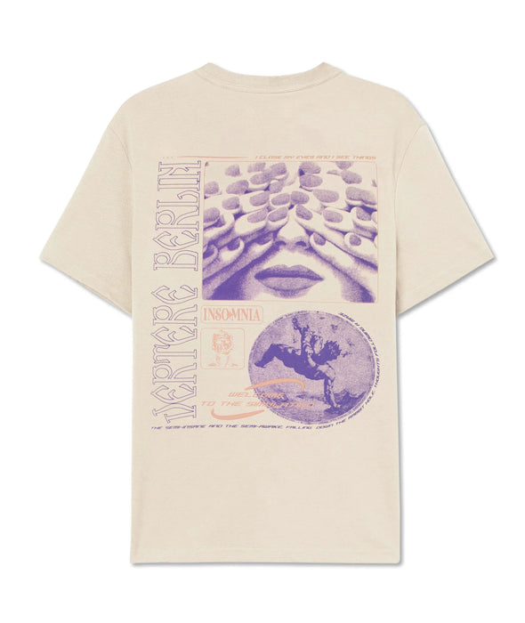 INSOMNIA UNISEX - T-shirt imprimé - Sable